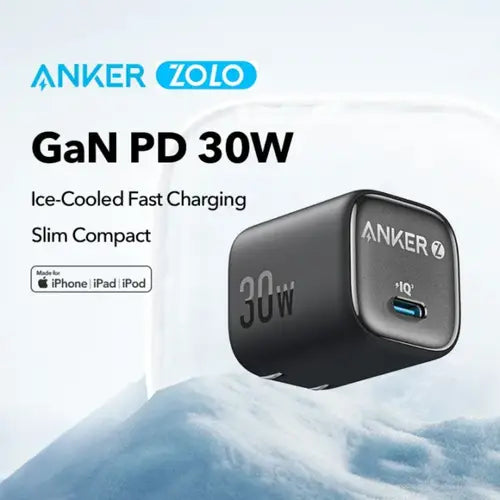 Anker Zolo 30w 2 Pin Mini Charger (A2698J11)