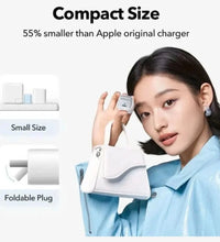 Anker Zolo 20w Usb-C Charger, IQ & PD 3.0, Mini Charger with Foldable Plugs, Low Temperature Charging, 10°C Cooler than Standard Charging, 2-Pin (US) - White