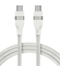 Anker Usb-C to Usb-C Cable (6ft, 240w, Upcycled-Braided) - White