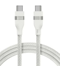Anker Usb-C to Usb-C Cable (6ft, 240w, Upcycled-Braided) - White