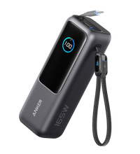 Anker Laptop Power Bank (25K, 165W, Built-In and Retractable Cables)