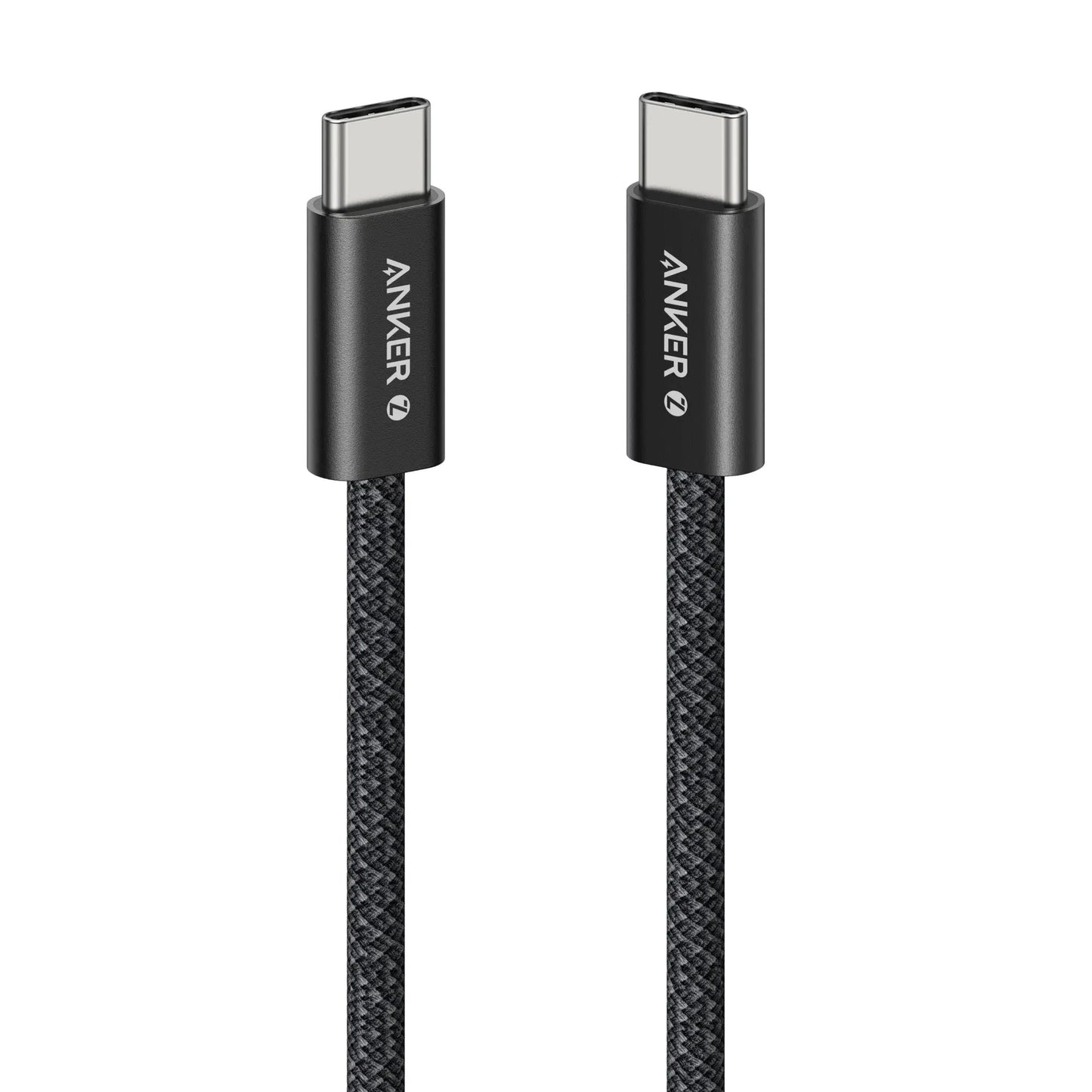 Anker Zolo Usb-C to Usb-C Cable (3.3ft, 240w, Braided) - Black