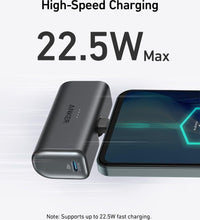 Anker Nano Power Bank (12W, Built-In Lightning Connector)
